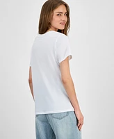 Rebellious One Juniors' Cafe Graphic Short-Sleeve T-Shirt