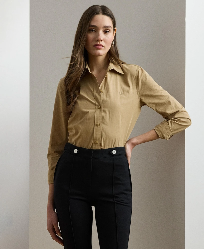 Lauren Ralph Women's Featherweight Cotton Shirt