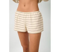 WeWoreWhat Women's Cotton Knit Pull On Shorts