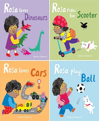 Child's Play Books All About Rosa Board Books, Set of 4
