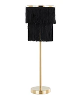 Lumisource 25" Metal Fringe Contemporary Buffet Lamp