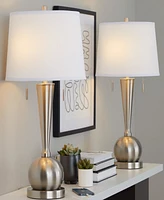 Lumisource 30.25" Metal Jules Contemporary Table Lamp, Set of 2