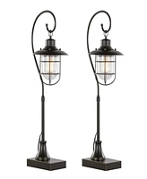 Lumisource 33" Metal Landen Contemporary Task Lamp, Set of 2