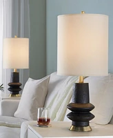 Lumisource 26" Polyresin Lloyd Contemporary Table Lamp, Set of 2