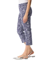 Gloria Vanderbilt Women's Shape Effect Printed Capri Pants