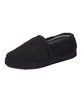 Isotoner Men's Berber Closed Back Slippers