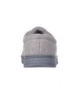 Isotoner Men's Heathered Knit Brady Closed Back Slippers