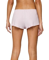 Edikted Women's Sephi Lacey Pointelle Shorts