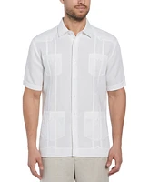 Cubavera Short-Sleeve Embroidered Guayabera Shirt