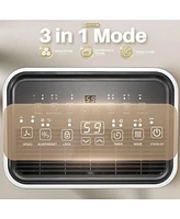 Cowsar 3,500 sq. ft Dehumidifiers for Home, 50 Pints Dehumidifier with Drain Hose, 24 Timer, Overheat Protection, Ideal for Bedrooms, Basements, Bathr