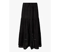 WeWoreWhat Women's Midi Pull On Skirt