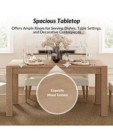 Andrea Solid Wood Dining Table