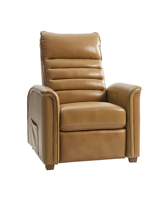 Bernhard Modern Dual Motor Genuine Leather Power Zero Gravity Recliner