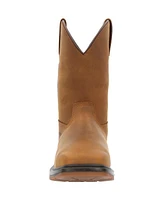 Rocky Men's Worksmart Met Guard Composite Toe Waterproof Western Boot