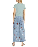 Driftwood Women's Olivia Belted Cargo Jeans X Strawberry Fields