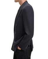 Hugo Boss Beckham x Men's Stretch Wool Double-Breasted Blazer