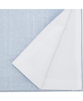 Saro Lifestyle Classic Stitched Plaid Table Runner