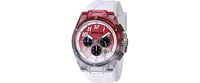 Invicta Men's 47346 S1 Rally Quartz Chronograph Black, Orange, Metallic White Dial Watch