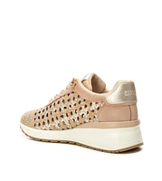 Carmela Leather Women's Braided Sneakers By Xti