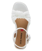 Steve Madden Big Girls Jcookie Wedge Sandals