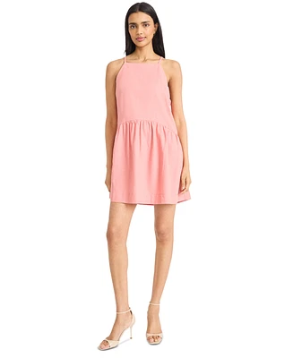 Donna Morgan Women's Square-Neck Sleeveless Mini Dress