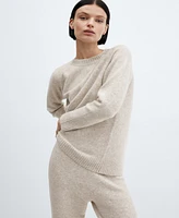 Mango Women's Long Knitted Pants