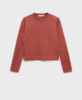 Mango Women's Round-Neck Knitted Sweater