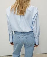 Mango Women's Matilda Medium-Rise Straight-Fit Jeans