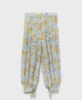 Mango Women's Floral Balloon Pants