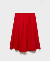 Mango Women's Gathered Waist Long Skirts