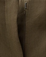 Mango Women's Seamless Linen Suit Pants