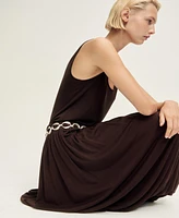 Mango Women's Puffed Hem Wool Blend Skirts
