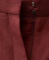 Mango Women's Wide Leg Linen-Blend Suit Pants