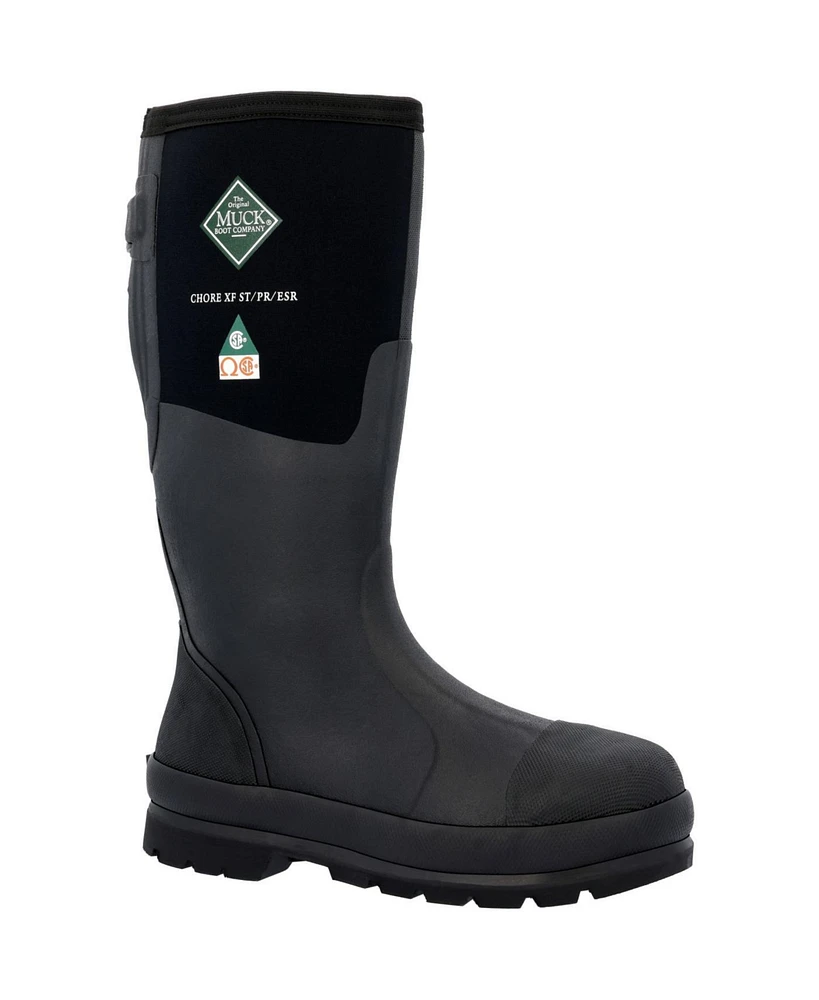 Muck Men's Chore Classic Steel Toe Wide Calf