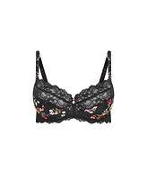 City Chic Plus Arcadia Uplift Print Bra