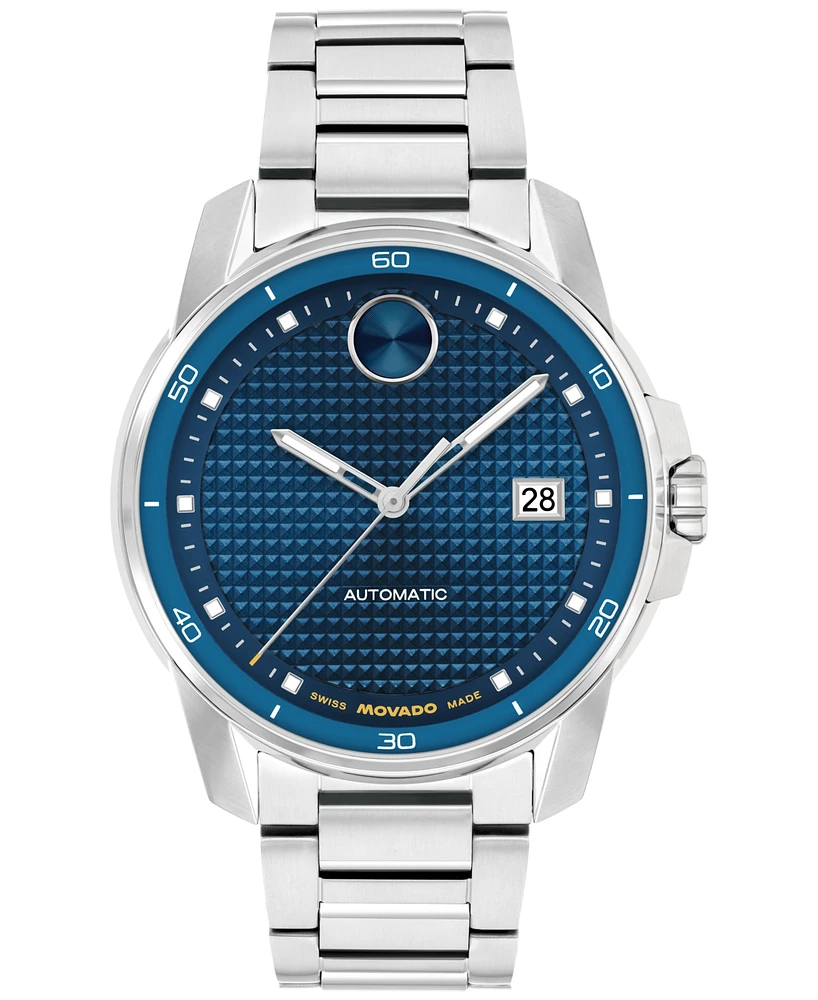 Movado Men's Bold Verso Swiss Automatic Stainless-Steel Watch