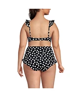 Lands' End Plus Balconnette Underwire Bikini Top