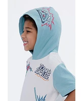 Teenage Mutant Ninja Turtles Toddler Boys French Terry Pullover Hoodie and Shorts Outfit Set