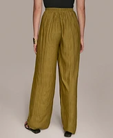 Donna Karan New York Women's Textured Wide-Leg Pants