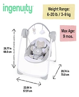 Ingenuity Baby Comfort 2 Go Portable Swing