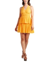 Bcx Juniors' Halter-Style Mini Dress