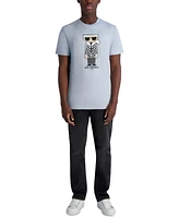 Karl Lagerfeld Paris Men's Short Sleeve Flathead Graphic T-Shirt