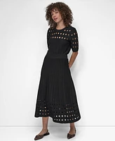 Dkny Women's Crepe Sweater Skirt