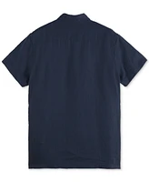 Scotch & Soda Men's Regular-Fit Button-Down Linen Shirt
