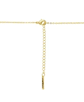 Unwritten Cubic Zirconia Evil Eye Charm Necklace