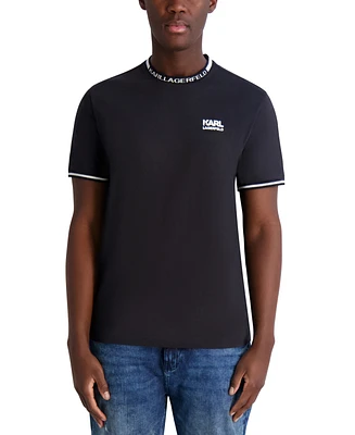 Karl Lagerfeld Paris Men's Short-Sleeve Logo T-Shirt