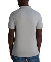 Karl Lagerfeld Paris Men's Core Johnny Collar Polo Shirt