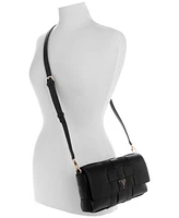 Guess Maylee Woven Flap Shoulder Bag