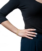 Diamond Swirl Bezel Link Bracelet (4 ct. t.w.) in 10k Gold, Exclusively at Macy's