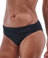 Lascana Women's Fold Detail Bikini Swimsuit Bottom